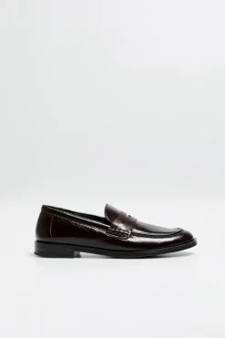 Loafersy ze skóry naturalnej